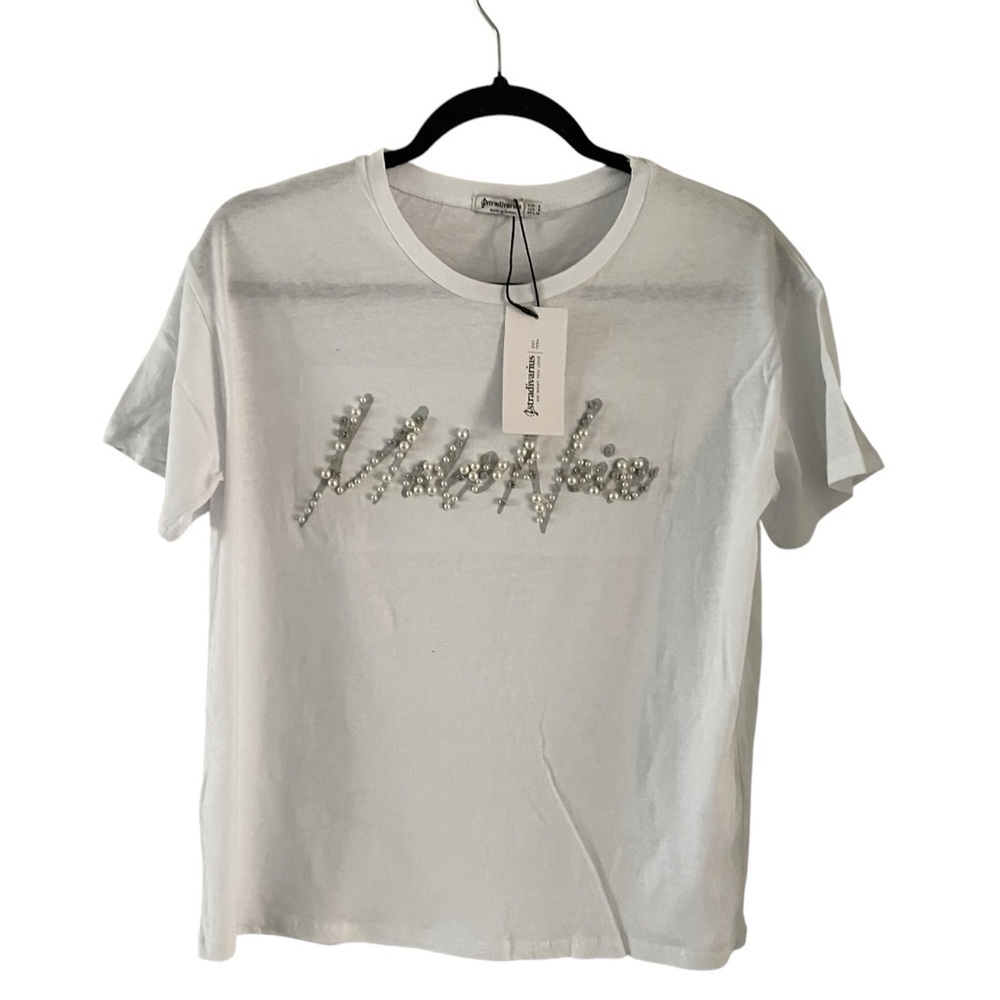 NWT Stradivarius Women Tee Shirt Women Size S